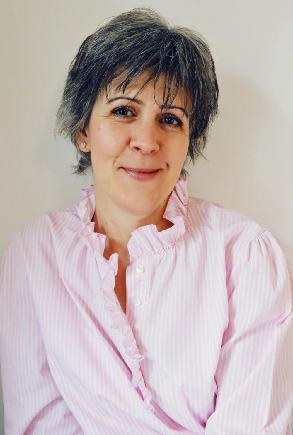 Portrait of a smiling middle-aged woman